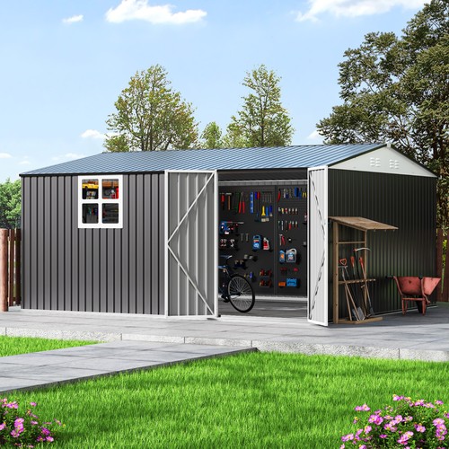 12x14 outdoor metal storage - ft,