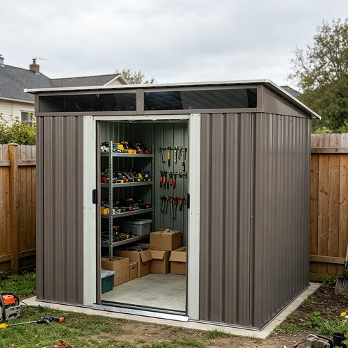 6x5 metal garden - ft,